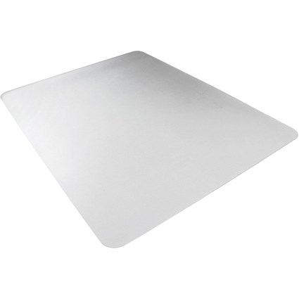 Floortex Valuemat Chair Mat For Hard Floors, 90x120cm, Clear