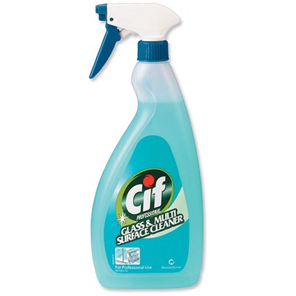 Cif Professional Glass and Stainless Steel Cleaner Trigger Spray 750ml 2]