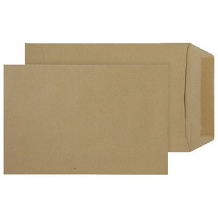 Blake Everyday Envelopes C5 Manilla Pocket Plain Gummed 80gsm 229x162mm (Pack 50) -