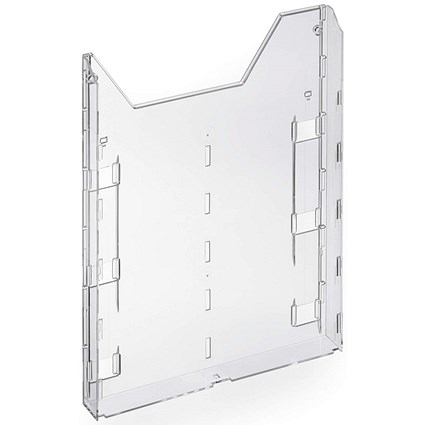 Durable Extension Set for Combiboxx A4 Literature Holder, Clear