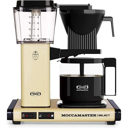 Moccamaster KBG Select Coffee Maker, Pastel Yellow