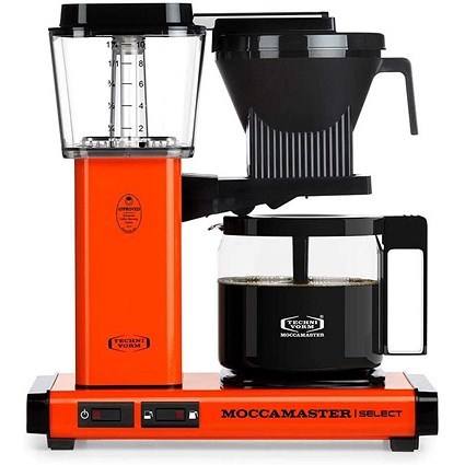 Moccamaster KBG Select Coffee Maker, Orange