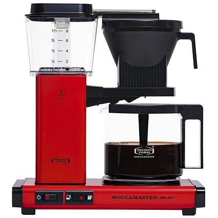 Moccamaster KBG Select Coffee Maker, Red