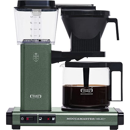 Moccamaster KBG Select Coffee Maker, Forest Green