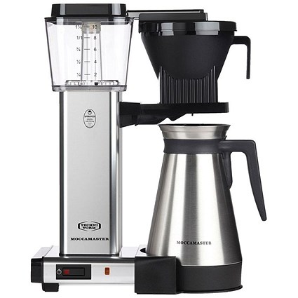 Moccamaster Kbgt Select Coffee Maker, Polished Silver