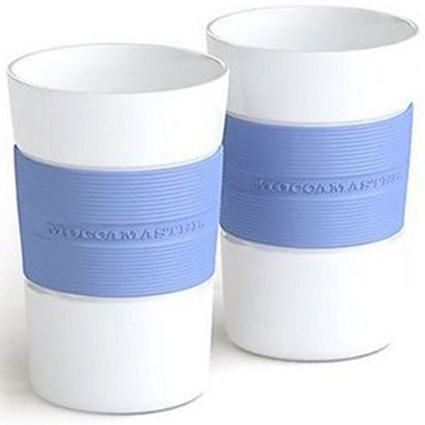 Moccamaster 2 Porcelain Coffee Mugs, 200ml, Pastel Blue