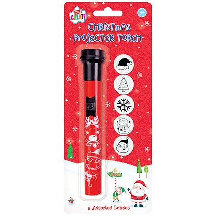 Christmas Projector Torch, Pack of 12