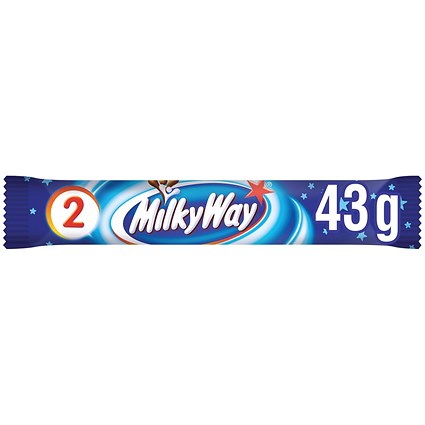 Milky Way Chocolate Snack Bar, 43g, Pack of 28