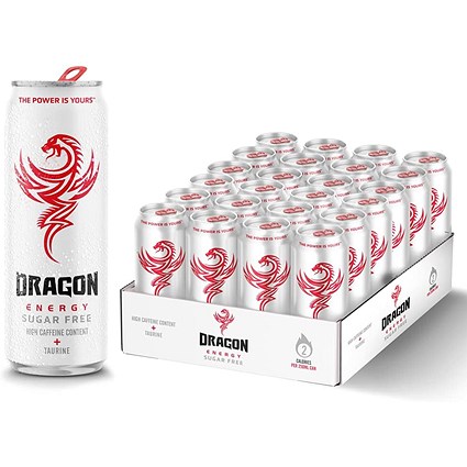 Dragon Energy Sugar Free, 24x250ml Cans