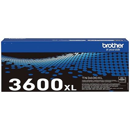 Brother TN-3600XL Toner Cartridge High Yield Black TN3600XL