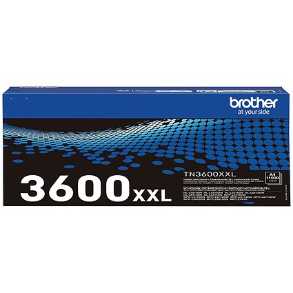 Brother TN-3600XXL Toner Cartridge Extra High Yield Black TN3600XXL