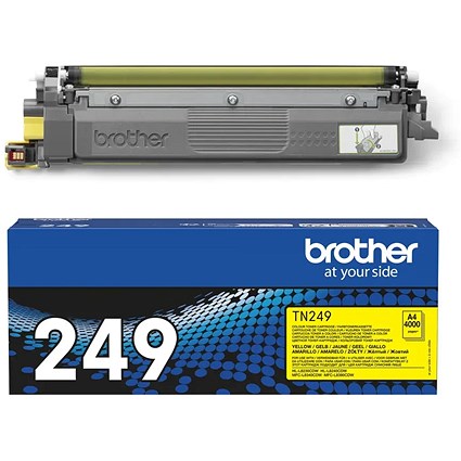 Brother TN-249Y Toner Cartridge Ultra High Yield Yellow TN249Y