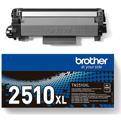 Brother TN-2510XL Toner Cartridge High Yield Black TN2510XL