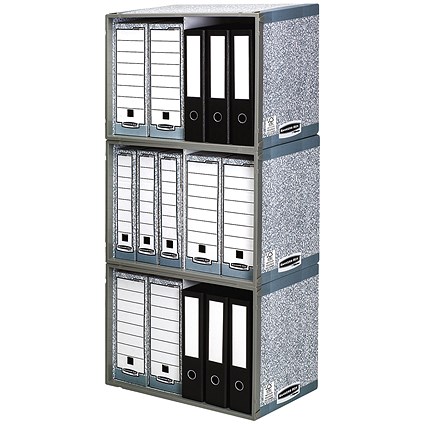 Fellowes Bankers Box System Stax File Store - Pack of 5