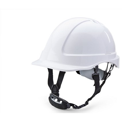 Beeswift Reduced Peak Helmet, White