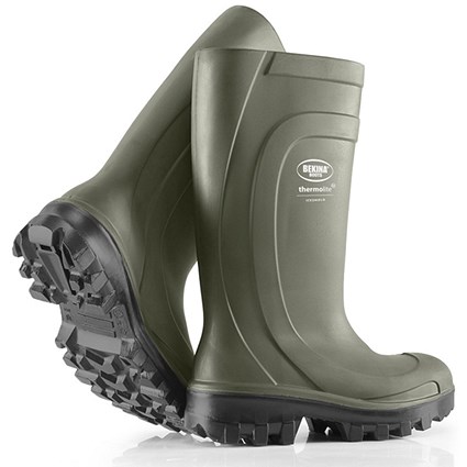 Bekina Thermolite S5 Wellington Boots, Green, 6.5