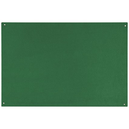 Bi-Office Unframed Noticeboard, 875x575mm, Green