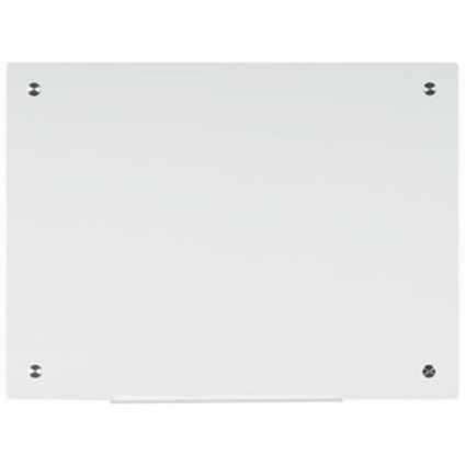 Bi-Office River Magnetic Glass Board, 2400x1200mm, White