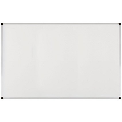 Bi-Office Earth Kyoto Double-Sided Magnetic Drywipe Easel Panel, 75x150cm, Aluminium Frame