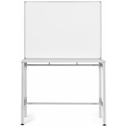 Bi-Office Industrial Desk Magnetic Whiteboard, 1200x900mm