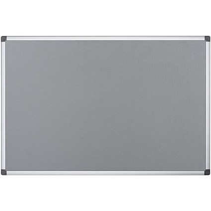 Bi-Office New Generation A9 Felt Noticeboard, 1500x1200mm, Grey