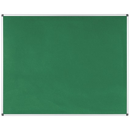 Bi-Office New Generation A9 Felt Noticeboard, 1500x1200mm, Green