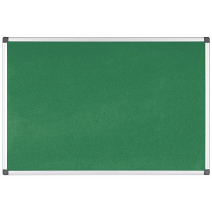 Bi-Office New Generation A9 Felt Noticeboard, 2400x1200mm, Green