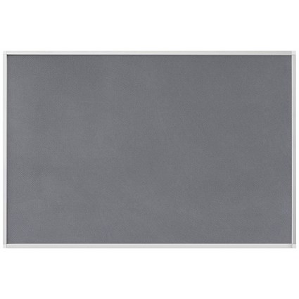 Bi-Office New Generation A9 Felt Noticeboard, 1800x1200mm, Grey