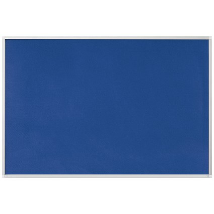 Bi-Office New Generation A9 Felt Noticeboard, 1800x1200mm, Blue