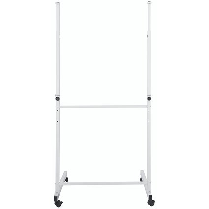 Bi-Office Ultimate Grey Mobile Board Structure, 80 Degree Angle, 1130x1510mm