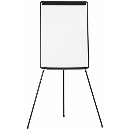 Bi-Office Basic Magnetic Tripod Easel, 70x100cm, Black