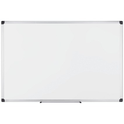 Bi-Office Maya Enamel Magnetic Whiteboard, 900x600mm