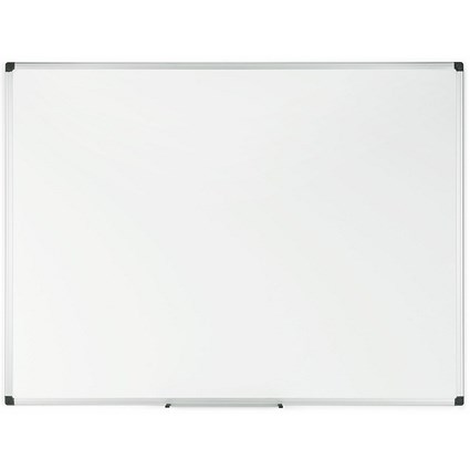 Bi-Office Maya Enamel Magnetic Whiteboard, 1200x900mm