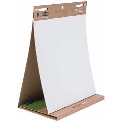 Bi-Office Earth Self Stick Tabletop Flipchart Pad, Pack of 6