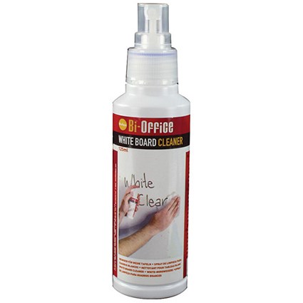 Bi-Office Whiteboard Cleaning Spray, 125ml