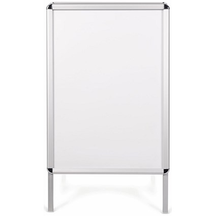 Bi-Office Freestanding A-Frame Poster Display, Aluminium Frame, A0