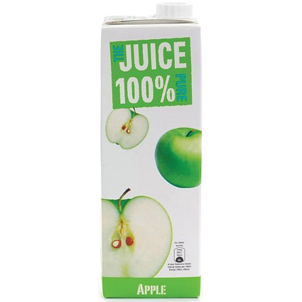 The Juice Apple Juice, 1 Litre, Pack of 12