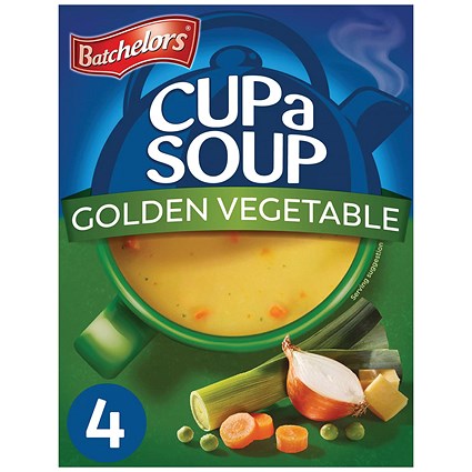 Batchelors Golden Vegetable Cup a Soup, 82g, Pack of 4