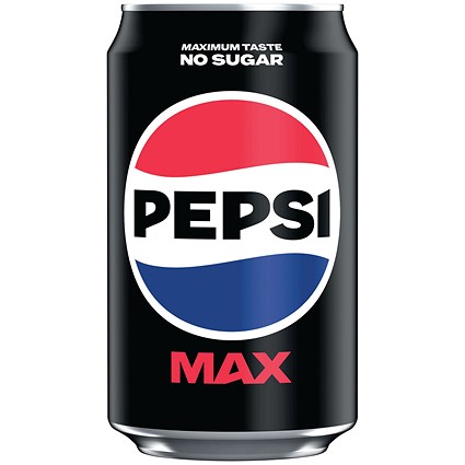 Pepsi Max - 24 x 330ml Cans | Paperstone