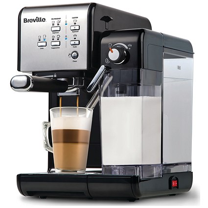 Breville VCF107 One-Touch Espresso Coffee Machine, Black