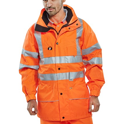 Beeswift Carnoustie Jacket, Orange, 4XL