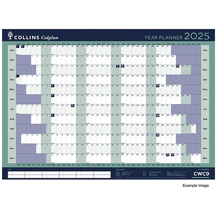 Collins A1 Year Planner, Mounted, 2025