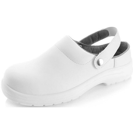 Beeswift Micro Fibre Slippers, White, 3