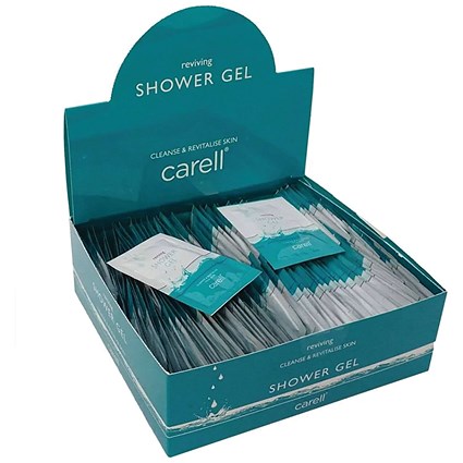 Carell Individually Wrapped Shower Gel Sachets, 7g, Pack of 100