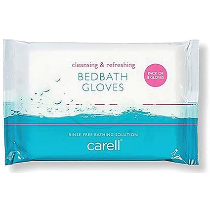 Carell Bedbath Gloves, Pack of 192 Gloves