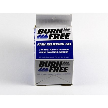 BurnFree Burn Free Burns Gel Sachets, Pack of 20