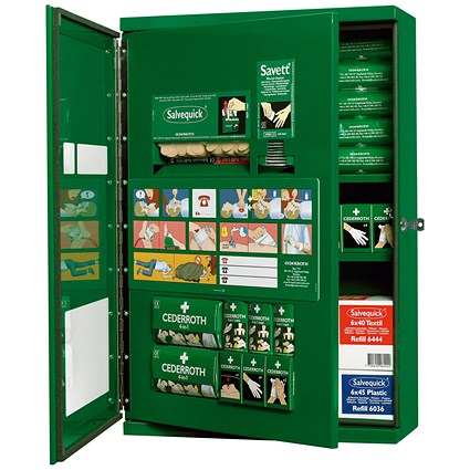 Cederroth First Aid Cabinet Double Door