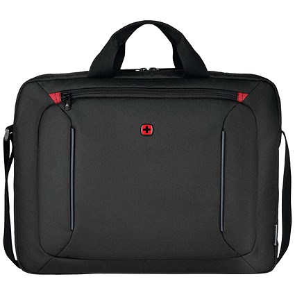 Wenger BQ Slimcase, For up to 16 Inch Laptops, Black