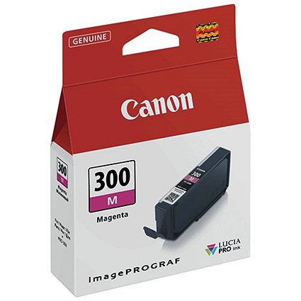 Canon PFI-300M Inkjet Cartridge Magenta 4195C001