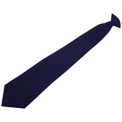 Beeswift Clip On Tie, Navy Blue